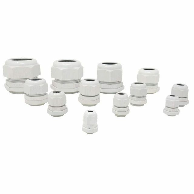 PVC Cable Gland Size 25 mm Color White Material PVC Thread Type PG IP Rating - Image 3