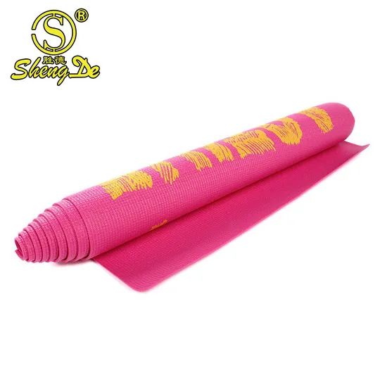 2025 Baby Play Gym Mat, Custom Printed PVC Yoga Mats Kind Mat Age All Ages HS Code 39211990 Model NO. SDPVCYM Gender Men and - Image 5