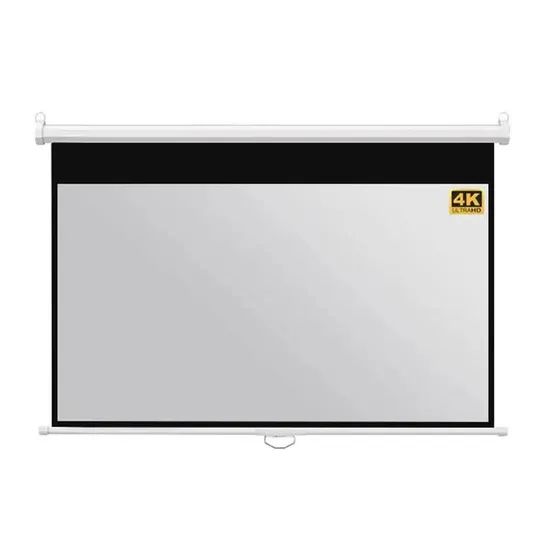 120 Inch Manual Projection Screen for Office Classroom Use - Image 4