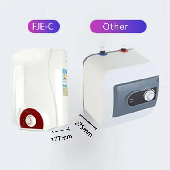 Compact Portable Slim Enmal Tank Household Mini Tank Electric Water Heater - Image 3