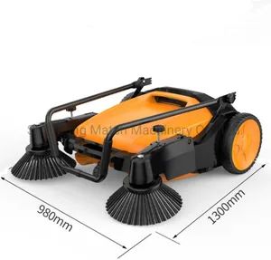 Handheld Floor Sweeper Manual Road Sweeper Manual Sweeper - Image 6