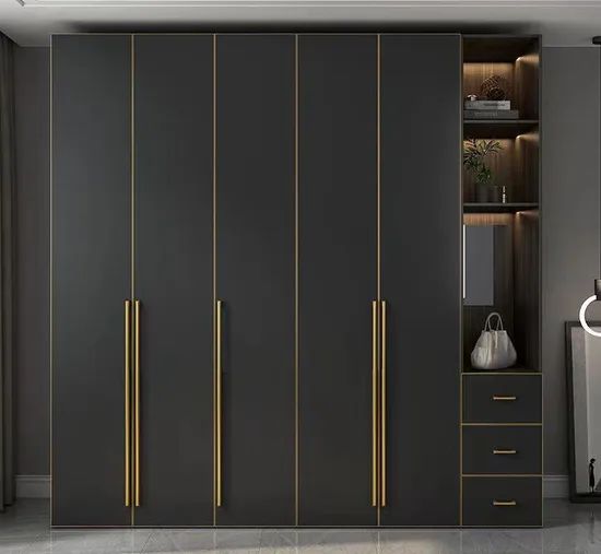 Factory Outlet Customize Wooden Furniture Portable Wardrobe - Image 1