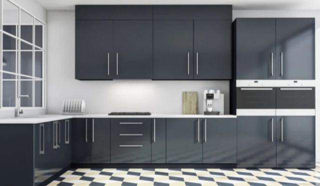 Modular Kitchen Interior Privacy Feature Privacy Aesthetic Design Stylish Workspace Functionality Functional Soundproofing Capability - Image 1
