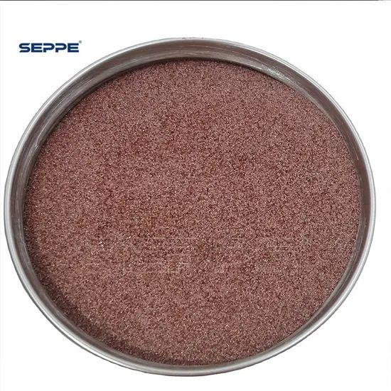 SEPPE Garnet80Mesh Pink Abrasive 7.5-8H 80Mesh Natural 1Y Color Pink Origin China Model NO. SGA Trademark SEPPE HS Code 25132000 - Image 5