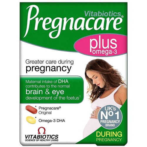 Pregnacare Plus Omega-3 DHA Tablets - Image 1