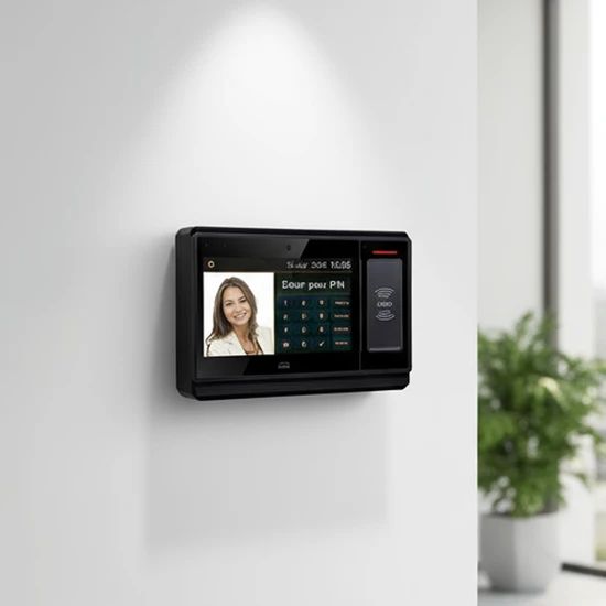 Advanced Time RFID Smartcard Time Attendance Systems with Fingerprint Scanner Identification Access Control Solution - Image 1
