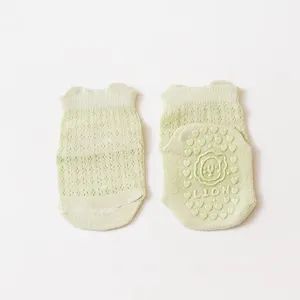Breathable Anti-Slip Baby Socks for Warm Weather Fun Origin China Pattern Plain Gender Women's Model NO. NL-946 HS Code - Image 3