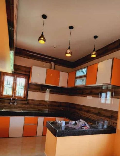 Modular Kitchen Dealers In Coimbatore Colour Blue Material Wooden Appearance Modern Delivery Charges No Finish Type - Image 2