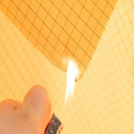 0 8grid Polyester ESD Anti Static Flame Retardant Work Wear Fabric - Image 4