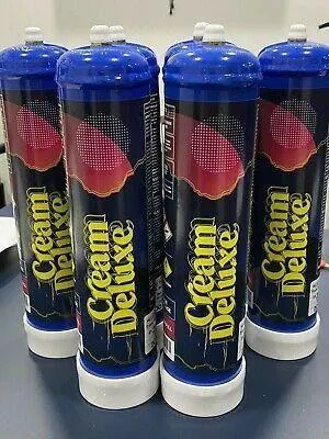 Deluxe Cream Gold 615 Grams Whip Cream Charger Cylinder, 6 Cylinders (1 Carton) for Wholesale - Image 4