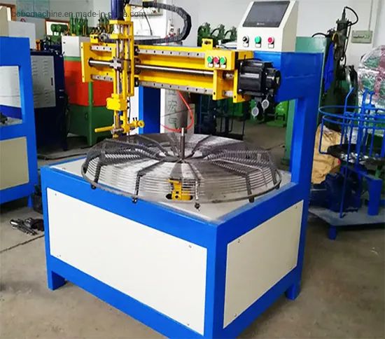 High Speed Electric Fan Guard Machine Making Radial Wire Fan Grills - Image 2