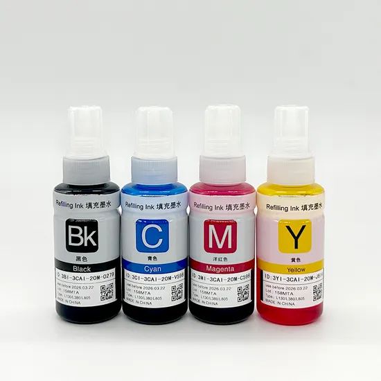 664 T664 664 Ecotank Refill Dye Ink 70ml Weight 16kgs Origin China Ink Volume 70ml Net Content 70ml Model NO. T664 ink Trademark - Image 6