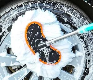 Adjustable Telescopic Car Cleaning Washing Mop - Image 6