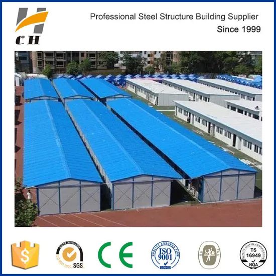 Labor Camp and Prefabricated Plants Standard GB HS Code 94069000 Member Steel Beam Certification ISO Model NO. 20ft - Image 5