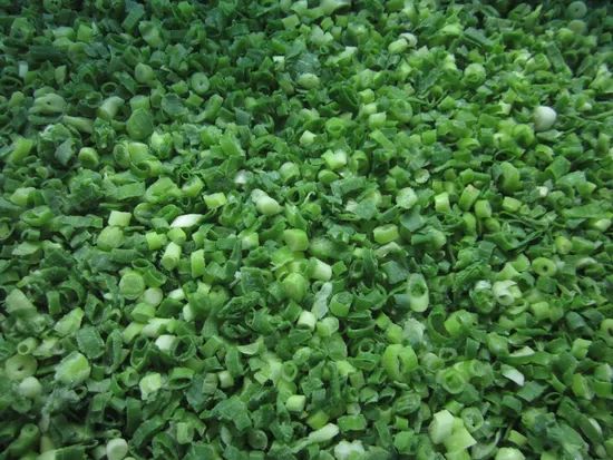 Sinocharm Brc Grade a IQF Spring Onion Frozen Spring Onion Style Whole Origin China Processing IQF HS Code 0710229000 Storage Temperature - Image 2