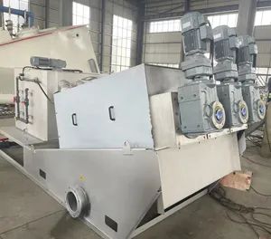 Sludge Dewatering Equipment Screw Filter Press Trademark PJEP Model NO. PJXDL HS Code 8421191000 Material SS304/SS316 Protection Level IP55f - Image 4
