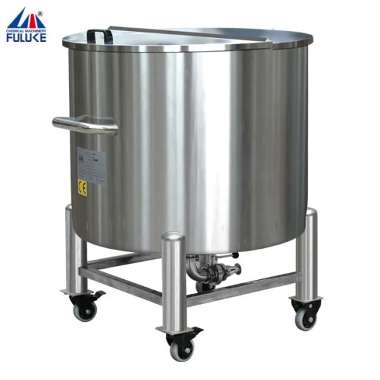 Stainless Steel Food Storage Containers Model NO. FCG Trademark FULUKE Name Storage Tank HS Code 7309000000 Type Tank Container - Image 1
