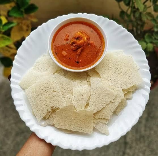 Silky Thin Rice Rotti Texture Soft Origin India Gluten Free Yes Flavor Authentic Indian Taste Certification Fssai - Image 1