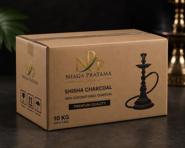 Premium Coconut Shell Shisha Charcoal Briquette - Export Quality from Indonesia - cube - Image 4