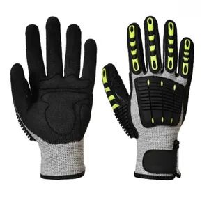 Motorcycle Gloves Nitrile AntiScratch AntiStatic AntiCut Gray L 1Y MOQ10000 - Image 3