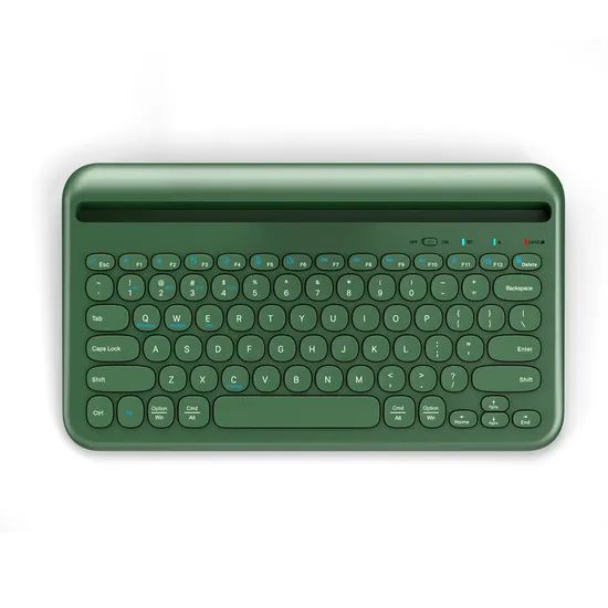 Wireless 2.4G and Bluetooth Dual Mode Slot Keyboard for Table and Phone - Image 5