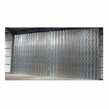 Shutter Gates Coating Galvanized Material Mild Steel And Bright Bar Operation Smoothness Smooth Operation Environmental Resistance Harsh Weather - Image 1