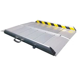 Durable Aluminium Anti-Slip Foldable Threshold Wheelchair Ramp for Motorcycle Ladders - Image 5