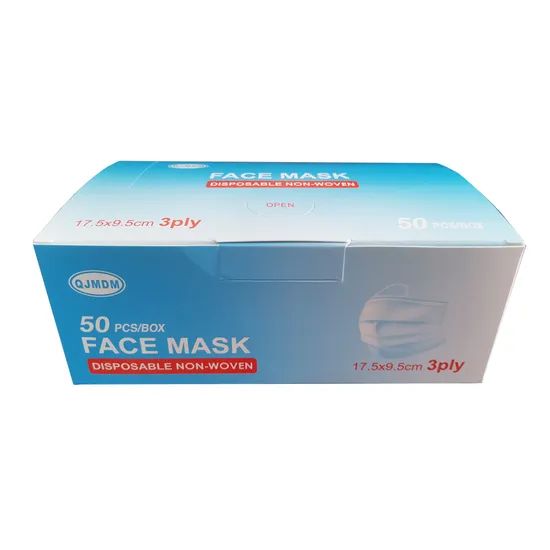 Blue Color Non Woven Face Mask - Image 3