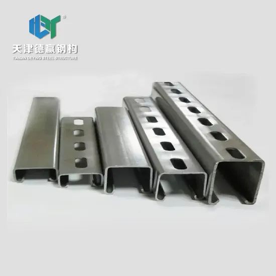 Dwin Wholesale Price U Channel Steel Solar Panel Installation Rails for Purlin - Image 2