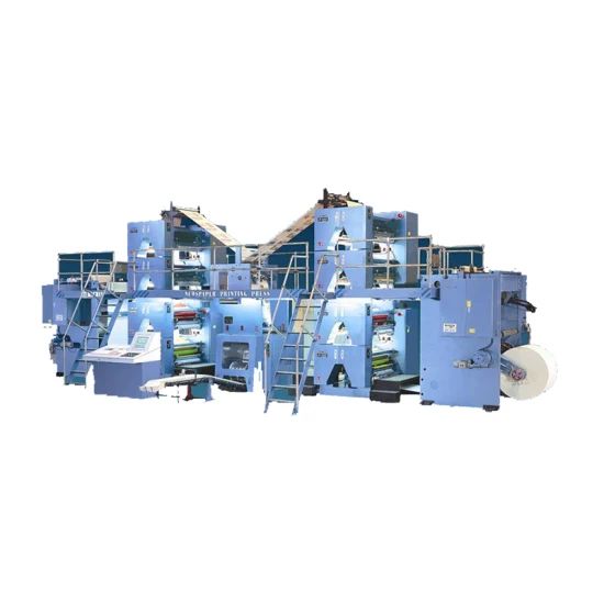 High Tower Newspaper Web Offset Printing Machine Motor 3.2kw HS Code 8442 Origin China Specification A Speed 11000rph/H Blanket 518X490mm - Image 1