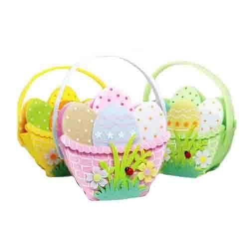 Felt Eggs Basket - Image 1