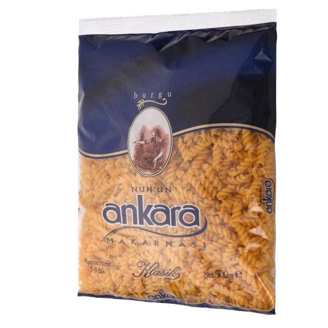 Nuh'un Ankara 500g Fusilli Pasta - 100% High Quality Durum Wheat - Bulk Sale Macaroni - Turkish Pasta - Image 3