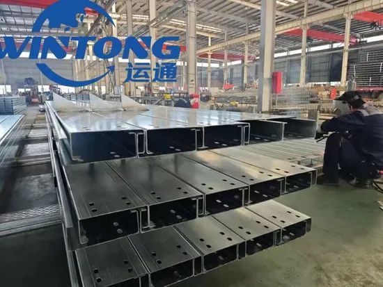Galvanized C-Steel for Solar Mounting - Image 1