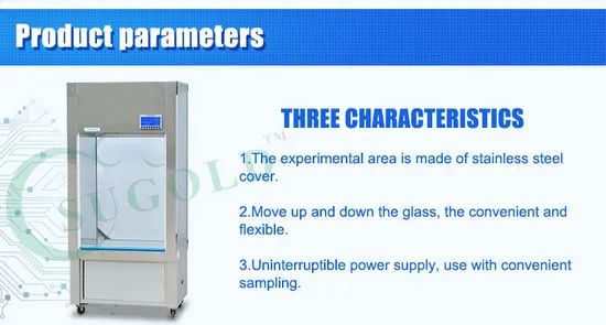 All Stainless Steel Portable Sampling Clean Vehicle/Booth Weight 150kg Trademark SUGOLD Model NO. JC-900 Specification - Image 3