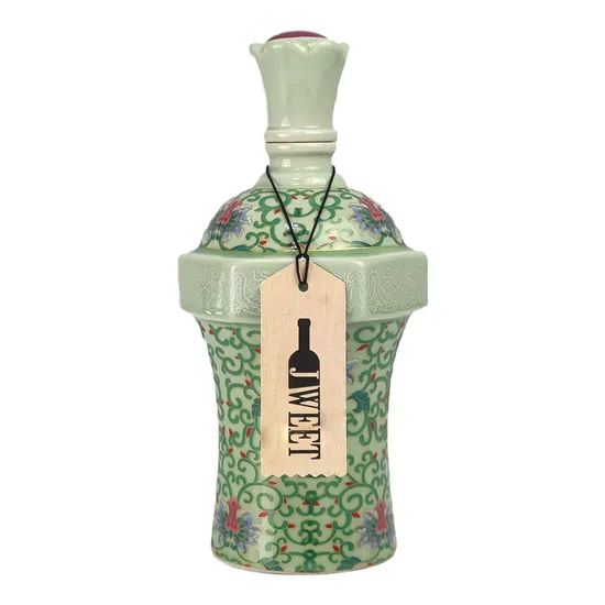 Custom Tower Shape Porcelain Bottle Premium Design Spirits Bottle - Image 1