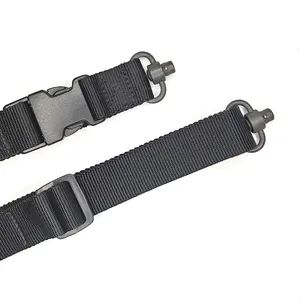 S-BD05 Black 2mm Nylon Gun Sling 125Inch QR Swivels MOQ800 Color Black Thickness 2mm Material Nylon HS Code 56090000 Model NO. S-BD05 - Image 5