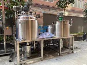 Stainless Steel Ointment Cream Homogenizer Blend Vacuum Emulsifyinge Face Scrub Mixing Machine - Image 6
