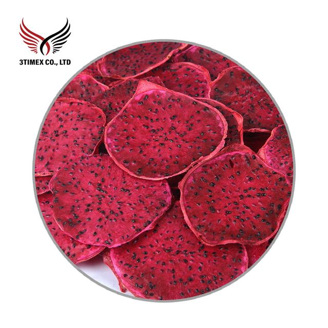 Soft Dried Red Dragon Fruit Sweet Taste Fresh Instant Use Snack Food Sliced AD Bulk Vacuum Pack Dried Fruit - Image 4