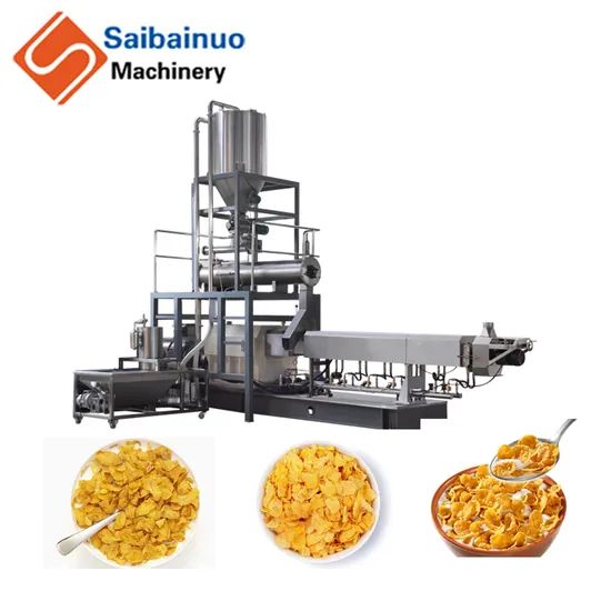 Low Cost Best Price Breakfast Cereal Corn Flakes Puff Snacks Bread Crumb Product Machine Manufacturing Plant - Image 4