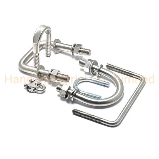 Factory Price 18-8 Steel M3 M4 M5 M6 M8 Great Quality SS304 U Type Wire Rope Clips - Image 5