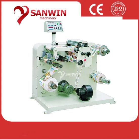 Automatic Adhesive Sticker Label Slitting Machine - Image 1