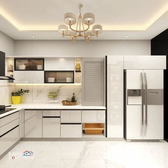 Italian Modular Kitchen Material Customize Appearance Italian Kitchen Design - Image 1