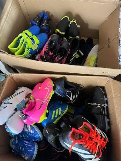 Factory Direct Supply Used Football Shoes Branded Original Soccer Second Hand International Branded Football Shoes Used - Image 4
