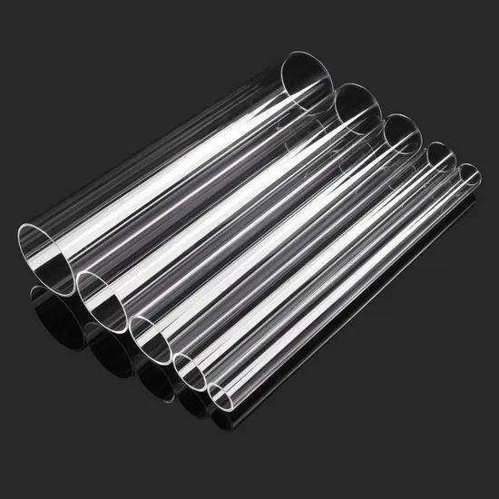 Transparent Pteg/PC Rounded Tube Plastic Pipes Clear Cylinder Polycarbonate Tube for Packing Purpose with Vinyl Cap - Image 6