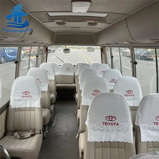 Premium 29 Seats Used Coaster Shuttle Vehicle High Roof Gasoline Mini Coach - Image 6