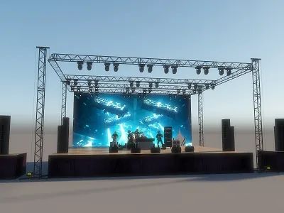 Httruss PA System Outdoor Speaker System Trademark HTtruss HS Code 761090000 Truss Main Tube 50*3mm Origin Guangdong - Image 2