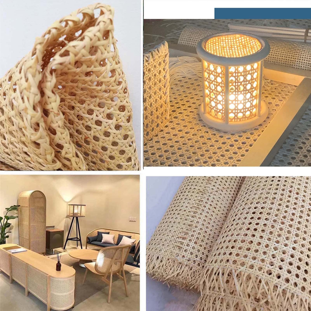 Vietnamese Rattan Cane Webbing - Premium 15m Craft Roll Origin Vietnam Packaging Bulk Durability High Flexibility High Breathability High - Image 3