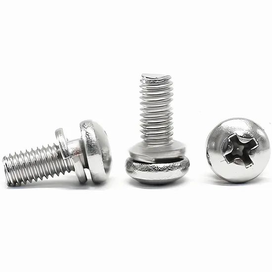 A2-70 Stainless Steel Pan Head Cross Drive Machine Screws Assemblies M3m4m5m6 - Image 2