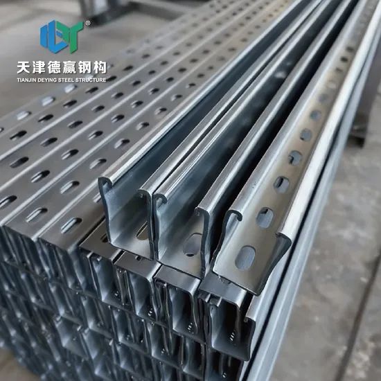 Dwin Wholesale Price U Channel Steel Solar Panel Installation Rails for Purlin - Image 5