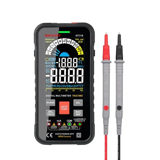 Ht116 Widely Used Professional Measurement AC/DC Tester Smart Digital Multimeter - Image 1
